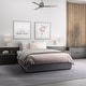 preview thumbnail 3 of 8, Carrick Collection One-Light Brushed Nickel Summer Linen Shade Transitional Wall Light - 10 in x 10.87 in x 11.75 in