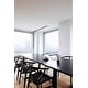 preview thumbnail 11 of 47, Woven Wood Armchair with Arms Open Y Back Mid Century Modern Office Dining Chairs Black Seat Kitchen Bedroom Organic Rattan