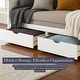 preview thumbnail 11 of 10, Alaterre Furniture Harmony Wood Daybed with King Conversion