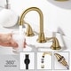 preview thumbnail 15 of 34, WOWOW 8 Inch Widespread Bathroom Faucet in Morden