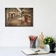 preview thumbnail 3 of 6, iCanvas "Quaint Cafe" by Ruane Manning Canvas Print 8x12x0.75
