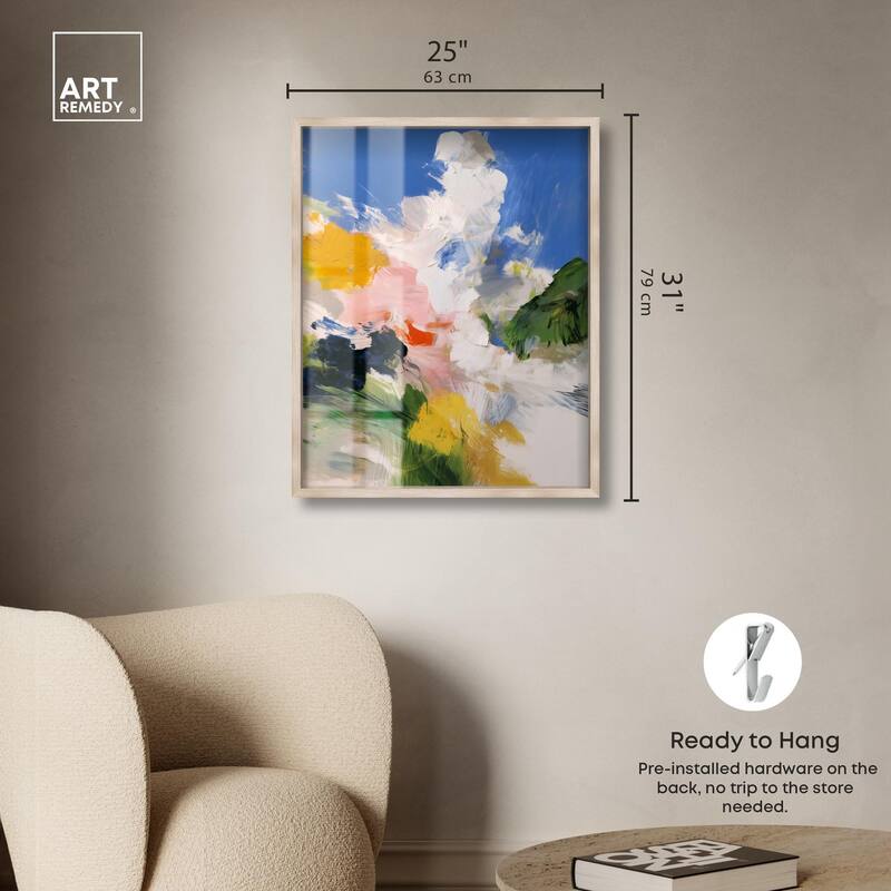 Clouds and Color II Shadowbox by Art Remedy