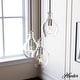 preview thumbnail 1 of 10, Hunter Maple Park Round Cluster Ceiling Light- Kitchen Island, Dining Room, Entry - Modern Farmhouse, Contemporary, Transitional 13" 3 Light - Brushed Nickel 3 Light-Clear Glass