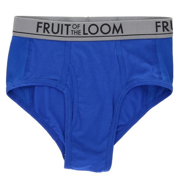 FRUIT OF THE LOOM COLOR BRIEFS 12 PK IN FAMOUS BRAND BAG