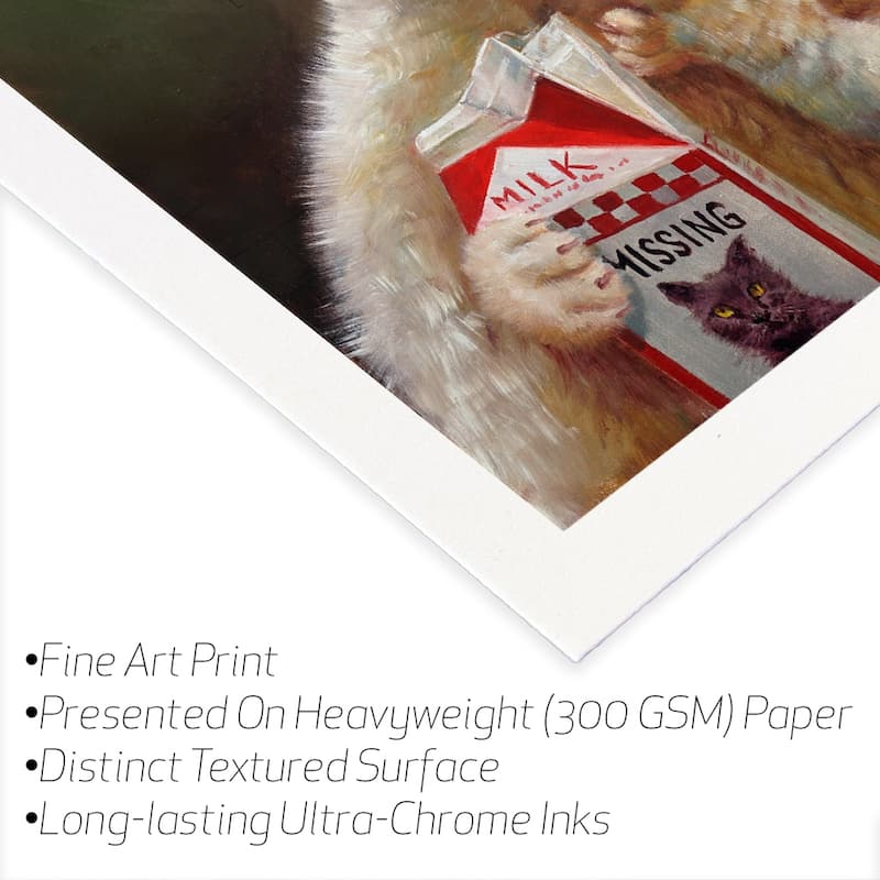 Sour Milk Fine Art Paper Print by Lucia Heffernan - Multi - 24x24