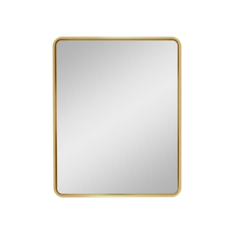 Wall Mount or Recessed Bathroom Medicine Cabinet with Spacious Storage, Luxury Design, and Black Iron Powder Material