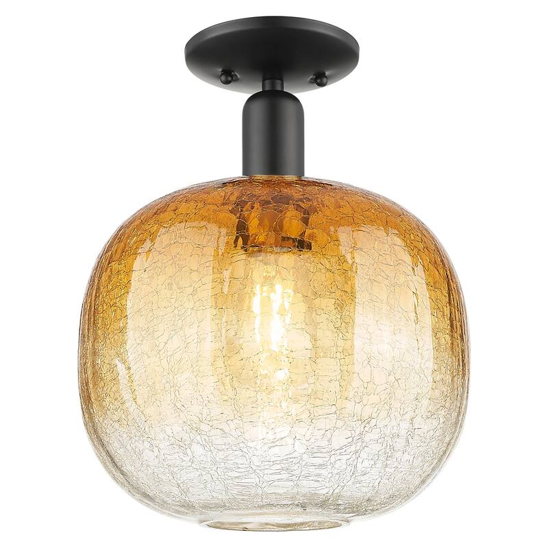 Innovations Lighting 716-1C-G481-10AM Brookhaven Sphere 10" Wide - Matte Black