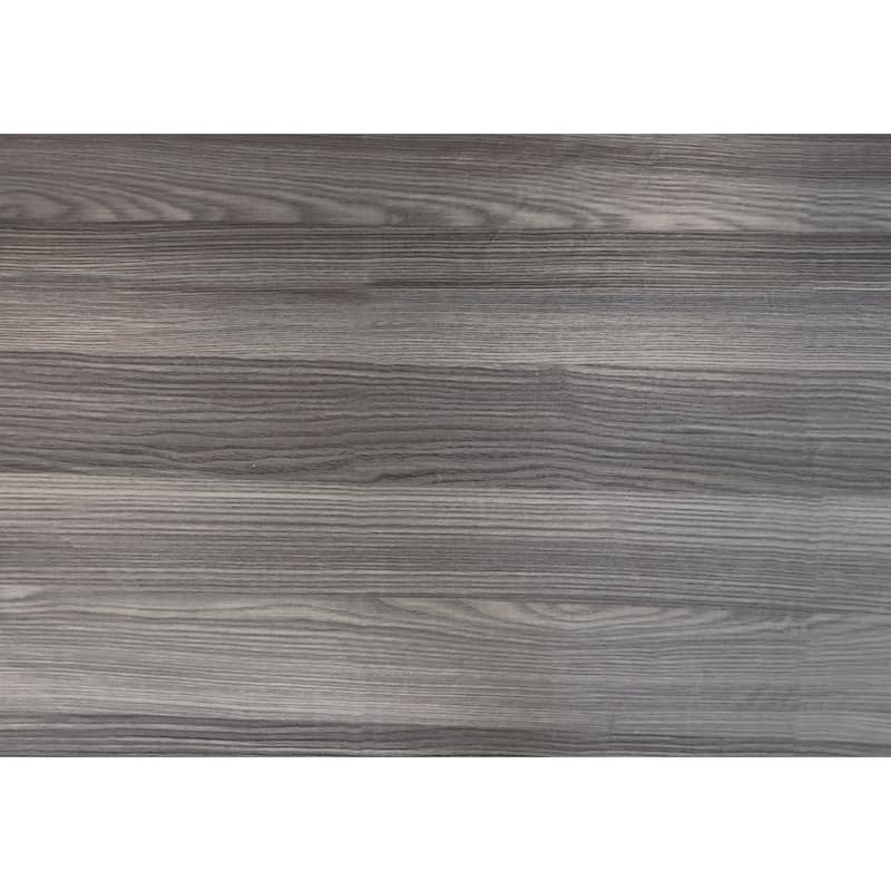 24" Grey Console Table with Lower Shelf Narrow Wood Table for Entryway or Living Space - 23.75”L x 11.75”W x 22”H