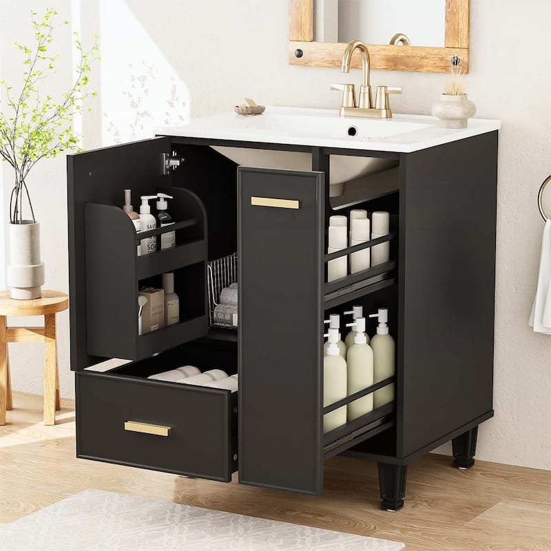 24" Bathroom Vanity with Sink
