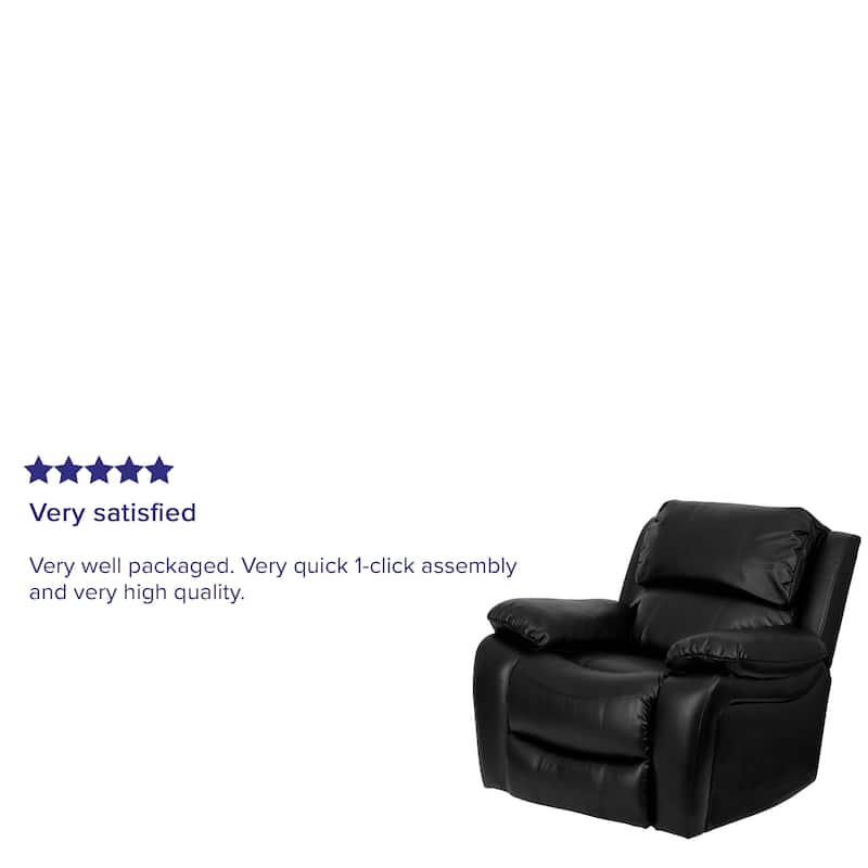 LeatherSoft Rocker Recliner