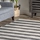 preview thumbnail 15 of 21, Sophie Striped Wool Area Rug