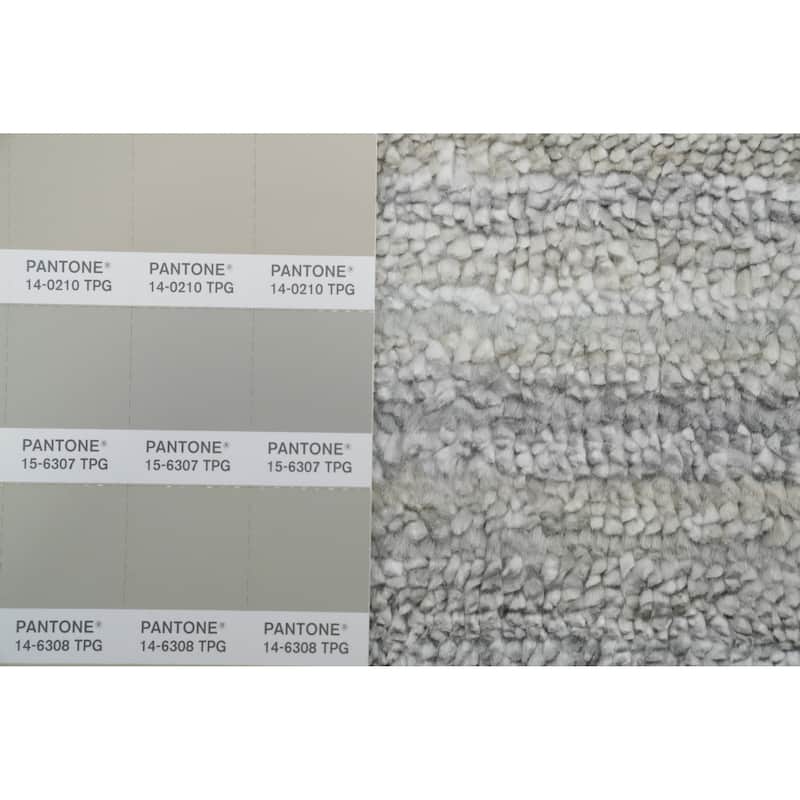 Hand Knotted Oriental Viscose Silk Carpet Tribal Animal Pictorial Greys & Charcoal Gabbeh Area Rug - 11' 10'' X 10' 2''
