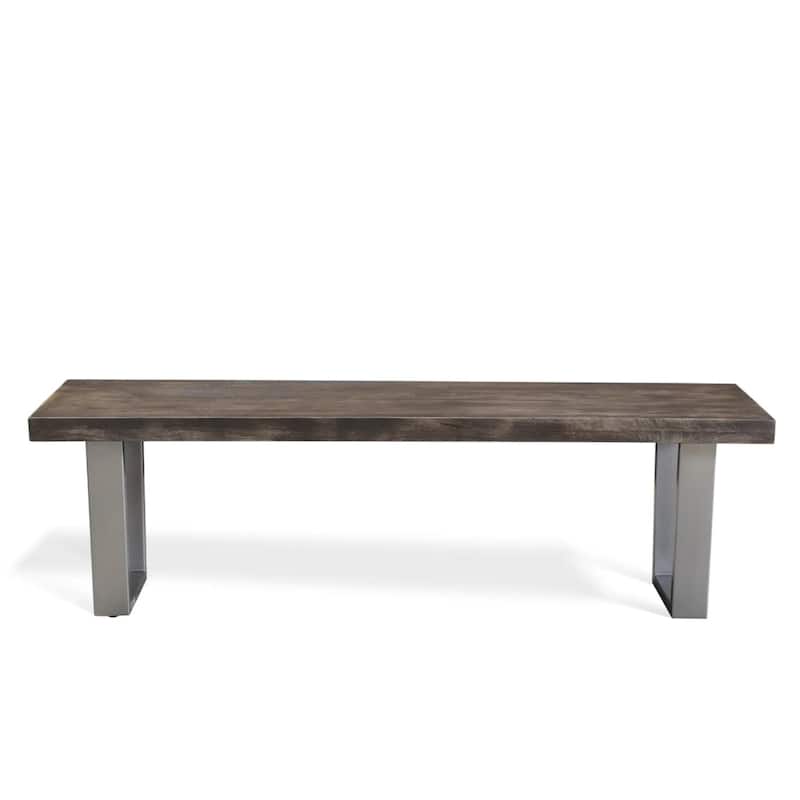 Grey Mango Wood Bench - 60"