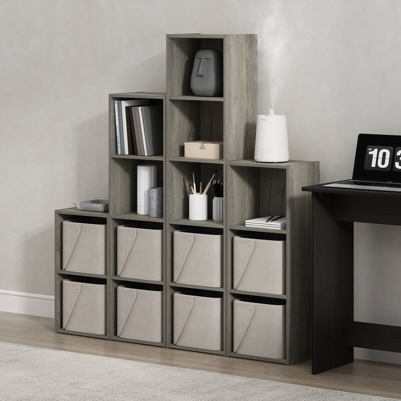 Furinno Pasir 4-Tier Open Shelf Bookcase