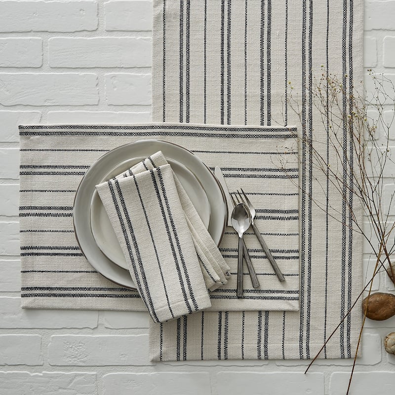 Split P Railroad Stripe Table Runner 72"L - 15" x 72"