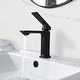 preview thumbnail 2 of 23, Stylish Vita Single Handle 6" Bathroom Faucet B-102 Matte Black
