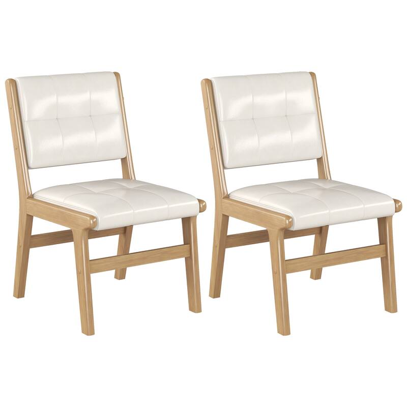 PU Dining Chair,Set of 2
