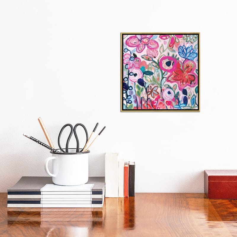 iCanvas "Beloved" by Carrie Schmitt Framed Canvas Print