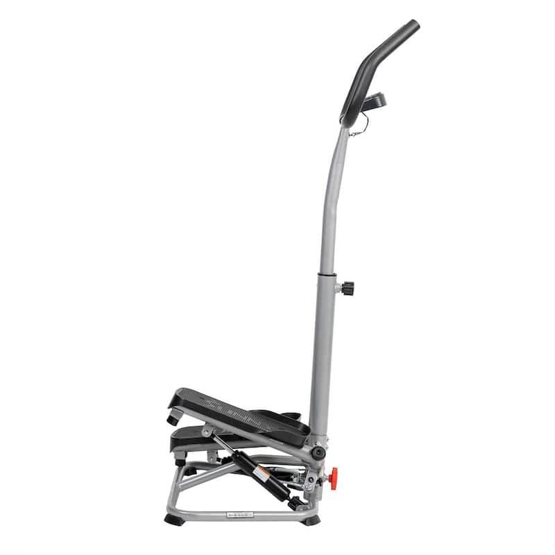 Sunny Health Fitness Twist Stair Stepper Machine w/ Handlebar