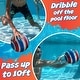 preview thumbnail 3 of 3, Activ Life The Ultimate Pool Ball - Ultra-Durable & Bright, Red/Blue 9 inches