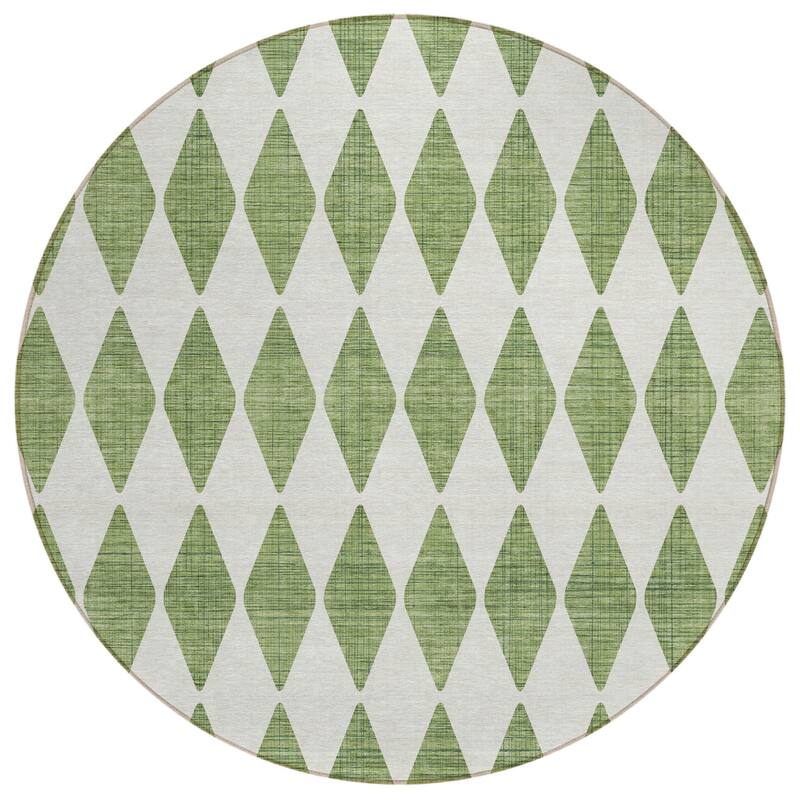 HomeRoots Geometric Transitional Rectangle Outdoor Rug