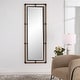 preview thumbnail 2 of 4, Uttermost Melville Iron & Rope Tall Mirror - 28"W x 76"H x 2"D