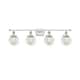 Option White and Polished Chrome / Clear