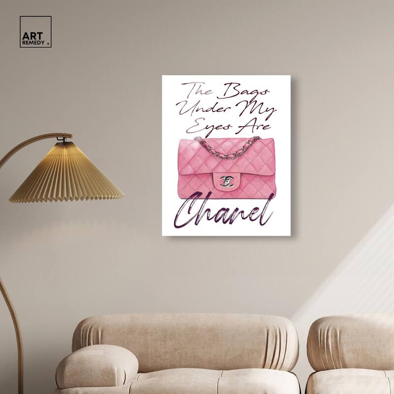 The Bag Under my Eyes Acrylic by Art Remedy, Ready to Hang