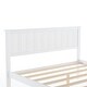 preview thumbnail 7 of 7, Full Size Platform Bed with Under-bed Drawers for Extra Storage, Solid Pine Wood and MDF, White