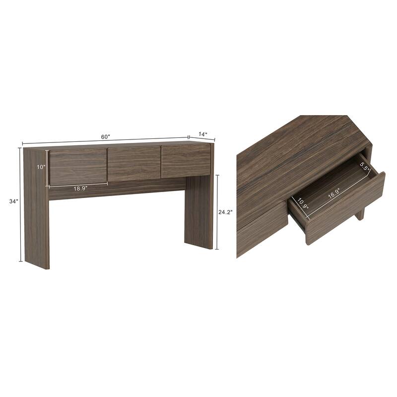 Manhattan Comfort Linda Modern Console Table