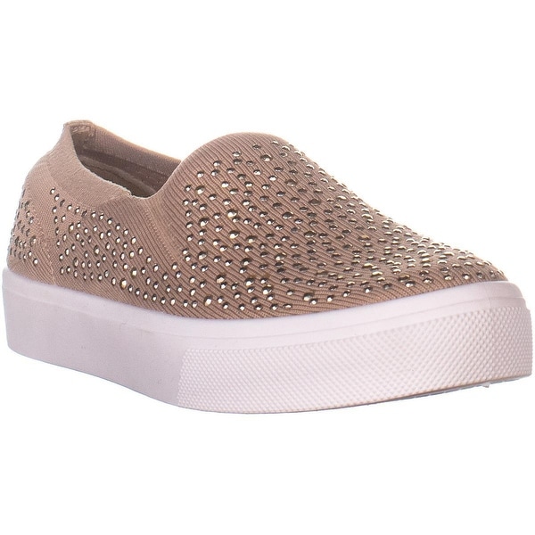 nude slip on sneakers