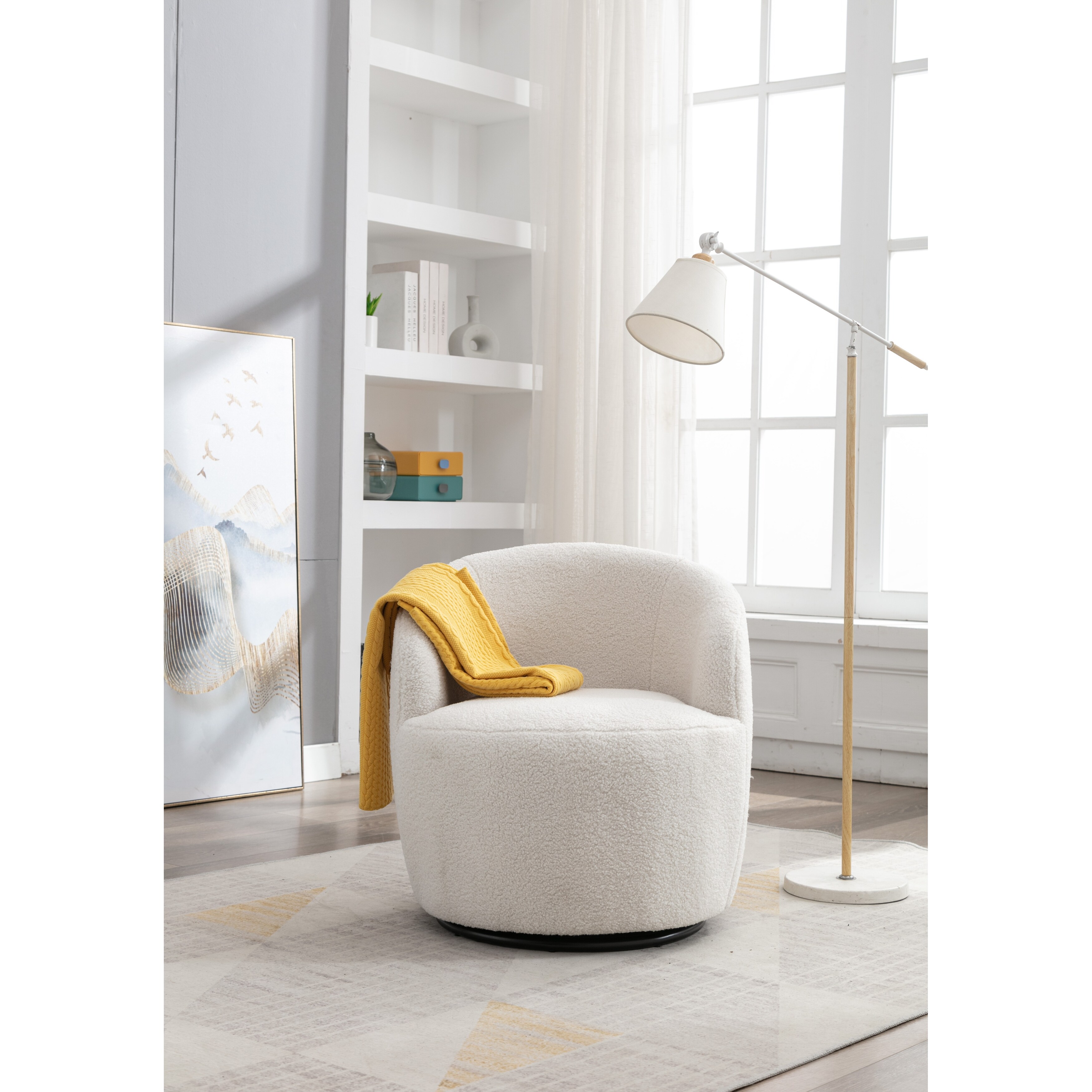 Small swivel deals bedroom chair