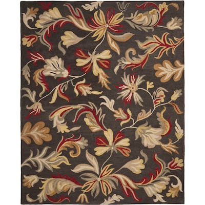 SAFAVIEH Handmade Jardin Delfa Country Floral Wool Rug