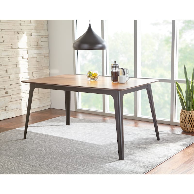 Lifestorey Rory Dining Table - Brown/Black