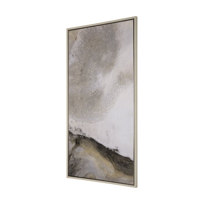 Sandy Waves I (40 x 80) Framed Canvas Art Print