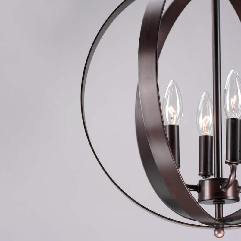 Maxim Provident 4 Light 16" Wide Taper Candle Pendant