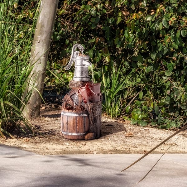slide 2 of 10, Old Fashion Pump Barrel Fountain