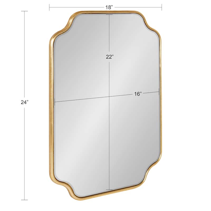 Kate and Laurel Plumley Framed Wall Mirror