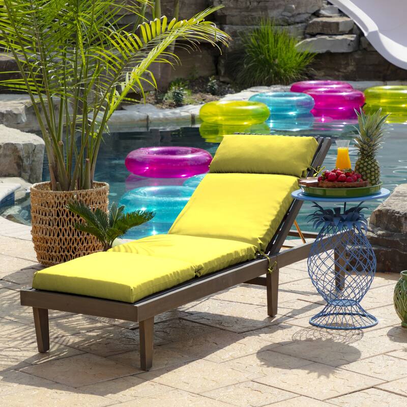 ARDEN Leala Texture Outdoor Chaise Lounge Cushion