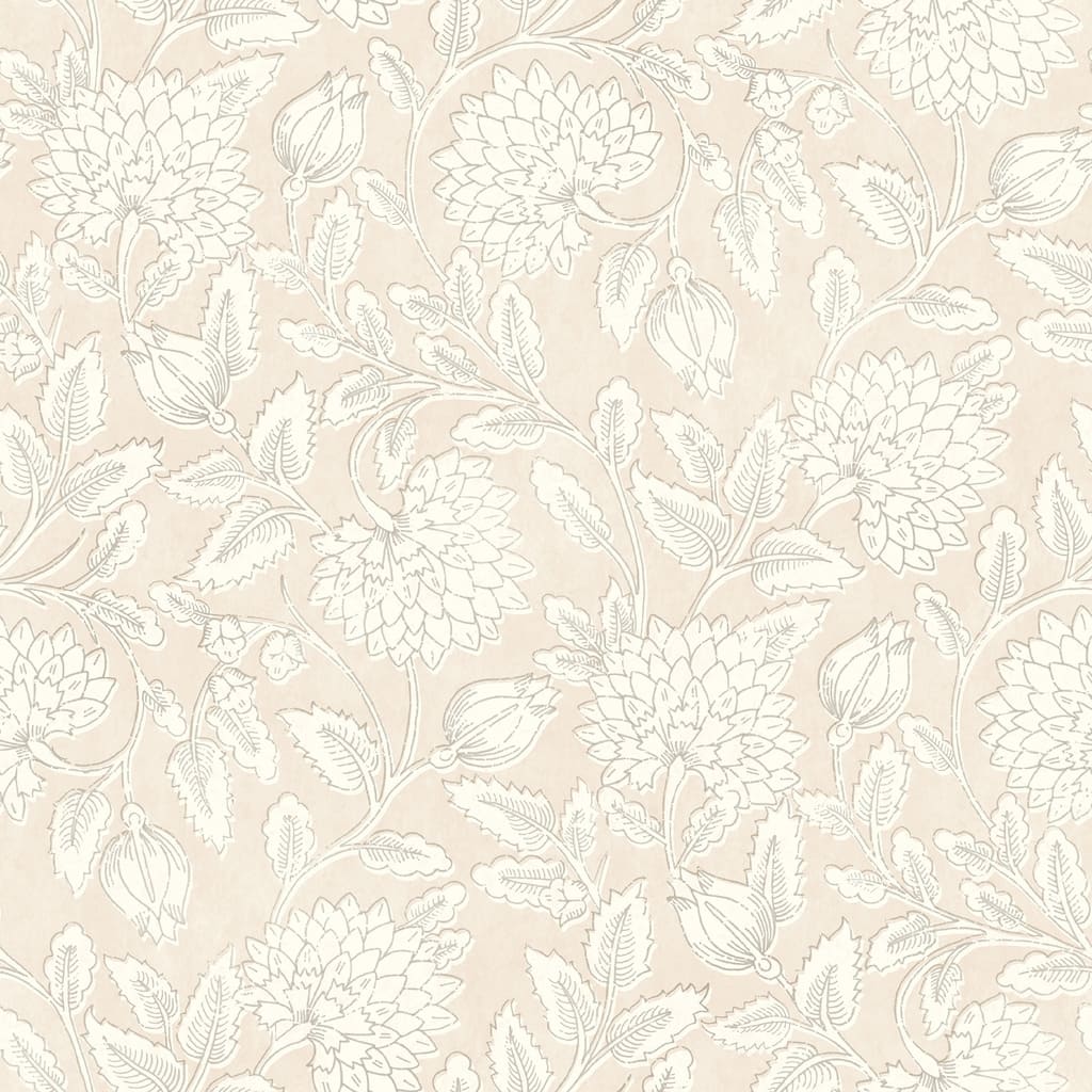 Chesapeake Vadouvan Blush Jacobean Trail Wallpaper