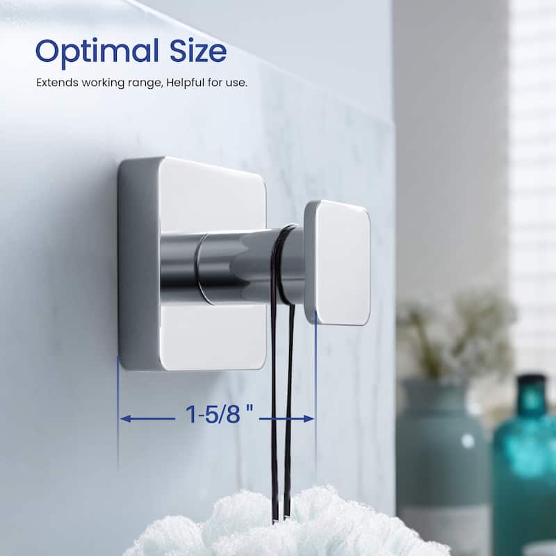 Blaze Bathroom Towel & Robe Hook 3 Count