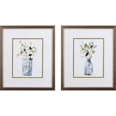 Propac Images Still Moment Set of 2 Wall Art - Blue