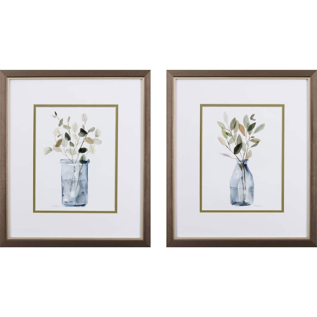 Propac Images Still Moment Set of 2 Wall Art - Blue