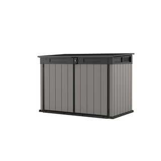 Keter Premier Jumbo 6.2 x 4.3 ft. Outdoor Resin Horizontal Storage Shed