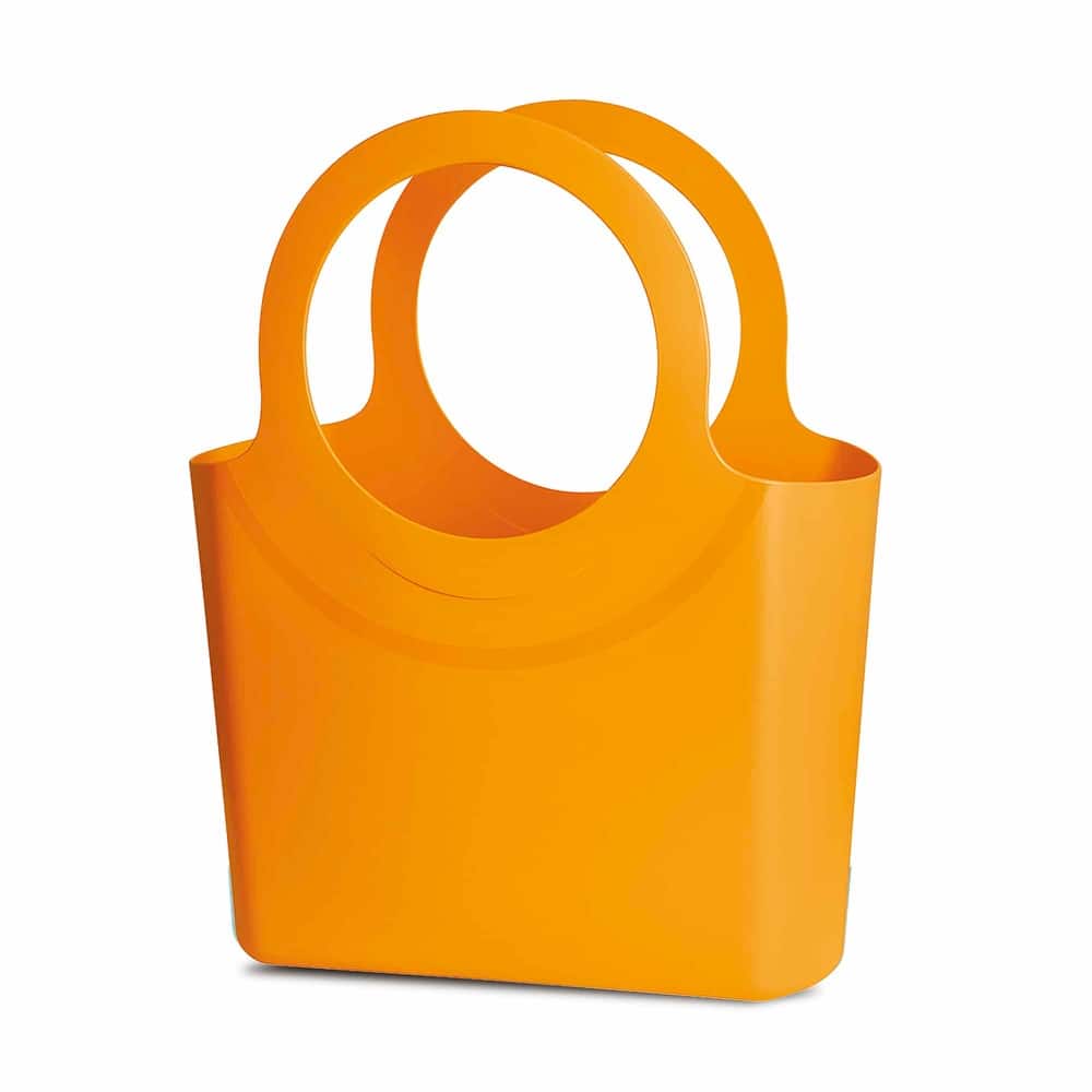 Gabrielle Multipurpose Bag Organizer, Washable Carry Bag for Beach, Groceries, Laundry - Made in Italy - Strawberry - Big