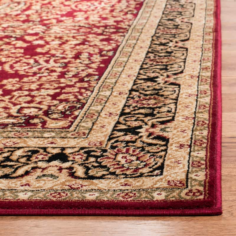SAFAVIEH Lyndhurst Joretta Traditional Bordered Oriental Area Rug - 12' x 18' - Red/Black