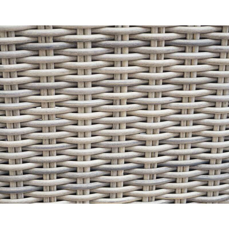 Mersin Patio Arm Chair, Light Gray