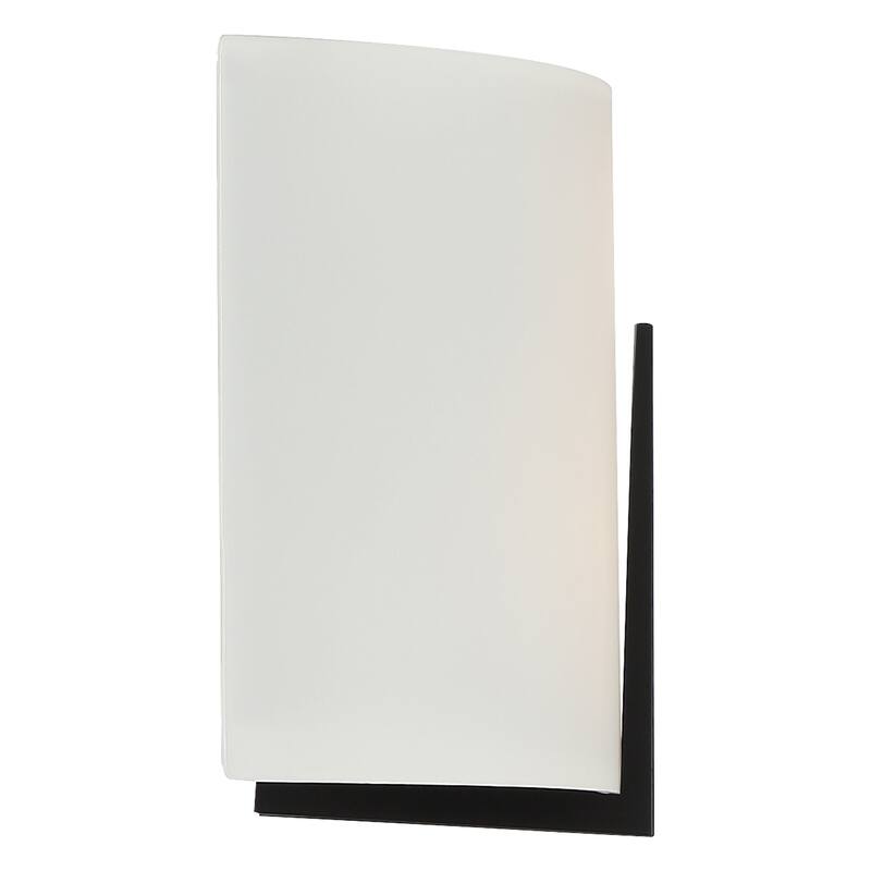 Access Lighting 20447LEDD/WHT Prong 8" Tall LED Wall Sconce