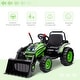 preview thumbnail 4 of 6, Kids Electric Excavator Ride-On with Simple Controls, Safety Features