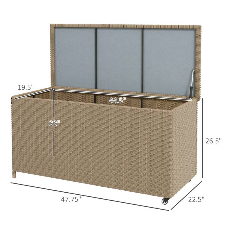 Outsunny 83 Gallon Deck Box